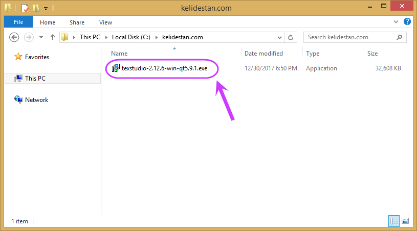 نصب نرم افزار TeXStudio به عنوان یک ادیتور (Editor) برای ویرایش کدهای LaTeX (یا TeX) در ویندوز (Windows)
