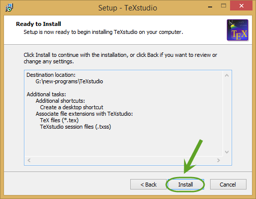 نصب نرم افزار TeXStudio به عنوان یک ادیتور (Editor) برای ویرایش کدهای LaTeX (یا TeX) در ویندوز (Windows)