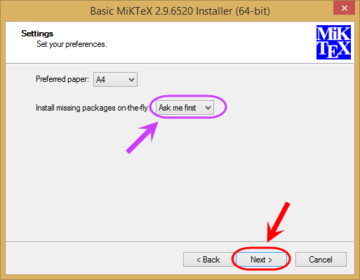 نصب نرم افزار MiKTeX برای اجرای کدهای LaTeX (یا TeX) در ویندوز (Windows)