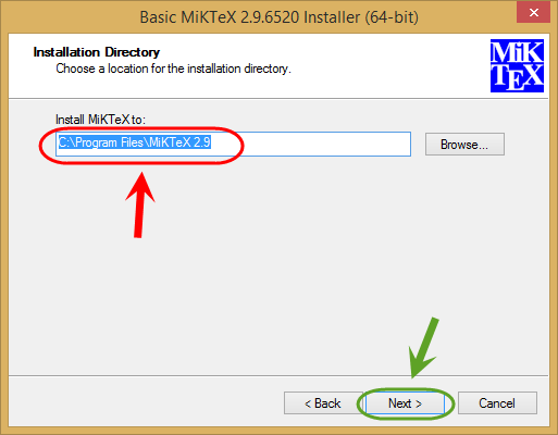 نصب نرم افزار MiKTeX برای اجرای کدهای LaTeX (یا TeX) در ویندوز (Windows)