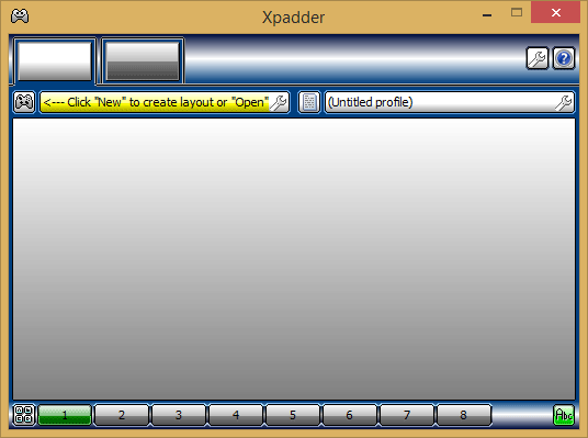 نرم افزار Xpadder برای تعیین کلیدهای دسته بازی (Joystick) به جای کلیدهای کیبورد یا موس (کنترل عملکرد کیبورد یا موس، از طریق دسته بازی (Joystick))