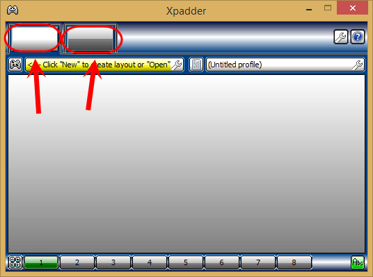 نرم افزار Xpadder برای تعیین کلیدهای دسته بازی (Joystick) به جای کلیدهای کیبورد یا موس (کنترل عملکرد کیبورد یا موس، از طریق دسته بازی (Joystick))