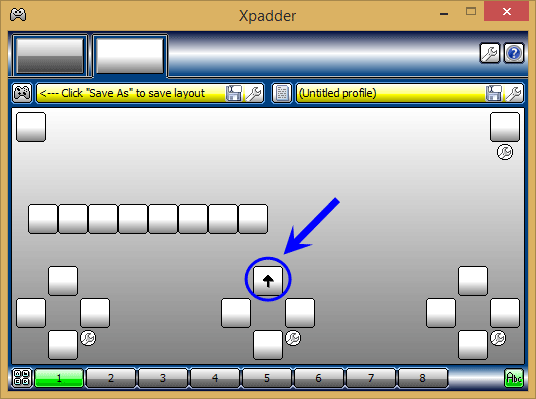 نرم افزار Xpadder برای تعیین کلیدهای دسته بازی (Joystick) به جای کلیدهای کیبورد یا موس (کنترل عملکرد کیبورد یا موس، از طریق دسته بازی (Joystick))