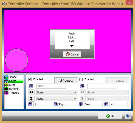 نرم افزار Xpadder برای تعیین کلیدهای دسته بازی (Joystick) به جای کلیدهای کیبورد یا موس (کنترل عملکرد کیبورد یا موس، از طریق دسته بازی (Joystick))