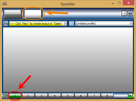 نرم افزار Xpadder برای تعیین کلیدهای دسته بازی (Joystick) به جای کلیدهای کیبورد یا موس (کنترل عملکرد کیبورد یا موس، از طریق دسته بازی (Joystick))