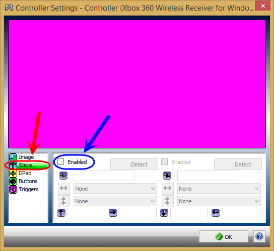 نرم افزار Xpadder برای تعیین کلیدهای دسته بازی (Joystick) به جای کلیدهای کیبورد یا موس (کنترل عملکرد کیبورد یا موس، از طریق دسته بازی (Joystick))