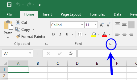 آشنایی با محیط اصلی نرم افزار Microsoft Excel (نسخه 2016)