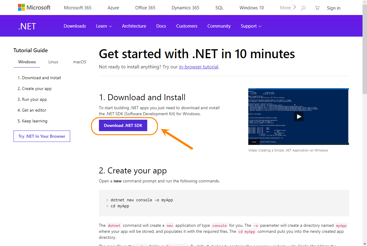 نصب نرم افزارهای لازم برای کدنویسی ASP.NET Core MVC و اجرای کدها و مشاهده وب سایت (اپلیکیشن وب - Web App) در کامپیوتر شخصی (نصب Visual Studio Code و .NET Core 2.0.0 SDK و افزونه C# extension)