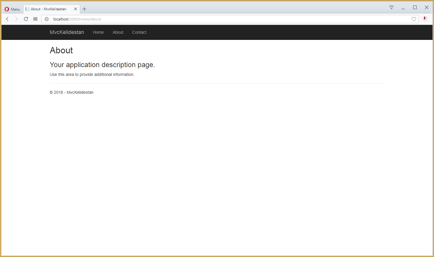 ساخت یک پروژه ASP.NET Core MVC جدید (یک اپلیکیشن وب - Web App) در Visual Studio Code و اجرای آن و مشاهده وب سایت (اپلیکیشن وب - Web App)