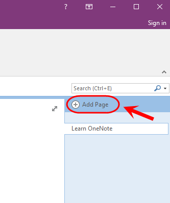 ساخت یک دفترچه یادداشت (Notebook) جدید و ایجاد تعدادی بخش (Section) و صفحه (Page) برای آن، در Microsoft OneNote (نسخه 2016)