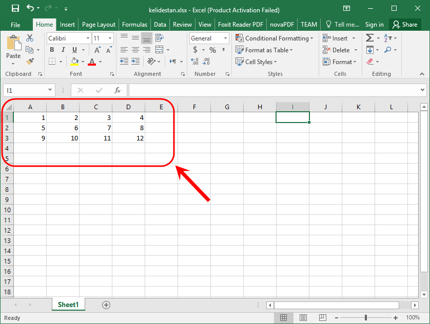 خواندن فایل های صفحات گسترده (Spreadsheet) نرم افزار Microsoft Excel (فایل های با پسوند xlsx یا xls یا سایر فرمت های پشتیبانی شده)، با دستور xlsread ، در متلب (MATLAB)