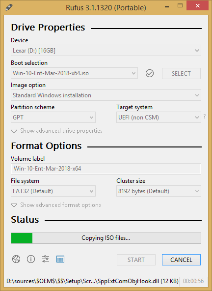 ساخت فلش (USB flash drive) با قابلیت بوت (Boot) شدن (Bootable) برای نصب ویندوز (Windows)، با نرم افزار Rufus