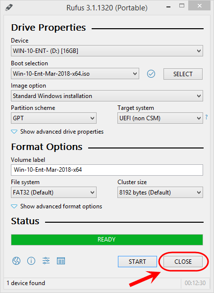 ساخت فلش (USB flash drive) با قابلیت بوت (Boot) شدن (Bootable) برای نصب ویندوز (Windows)، با نرم افزار Rufus