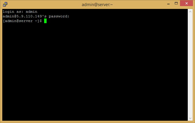 کار با نرم افزار PuTTY برای ارتباط با سرور (Server) لینوکس (Linux)، از طریق SSH