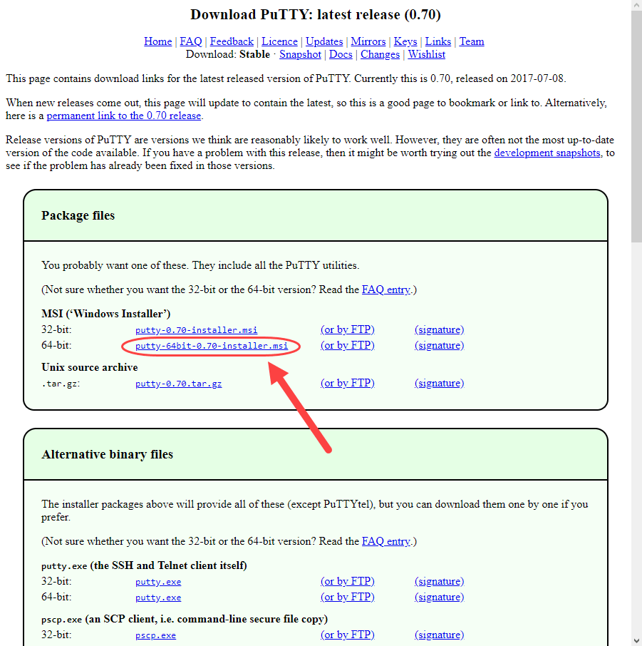 کار با نرم افزار PuTTY برای ارتباط با سرور (Server) لینوکس (Linux)، از طریق SSH