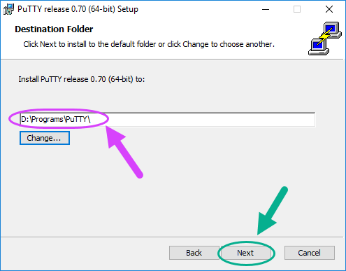 کار با نرم افزار PuTTY برای ارتباط با سرور (Server) لینوکس (Linux)، از طریق SSH
