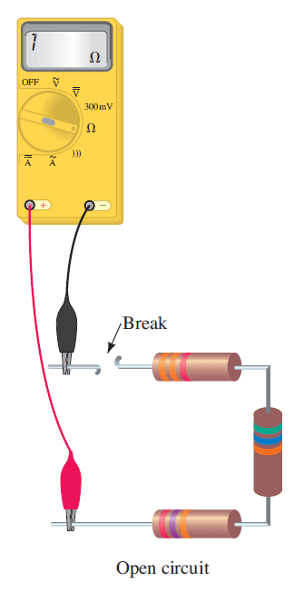 مدار باز (Open Circuit)، در مدارهای الکتریکی (Electrical Circuit)