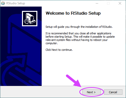 نصب نرم افزار RStudio (نسخه 1.2.5019 Desktop) به عنوان یک محیط کدنویسی برای زبان برنامه نویسی R