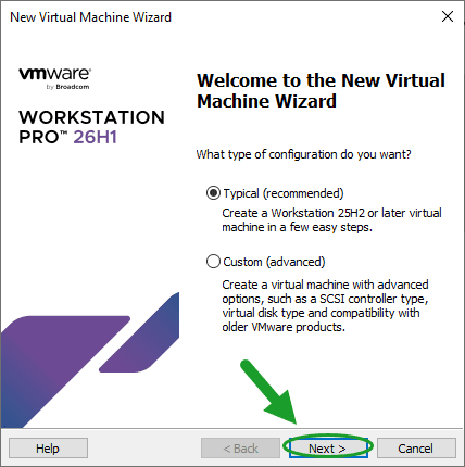 ساخت یک ماشین مجازی (Virtual Machine) و نصب ویندوز 11 بر روی آن، در نرم افزار VMware Workstation