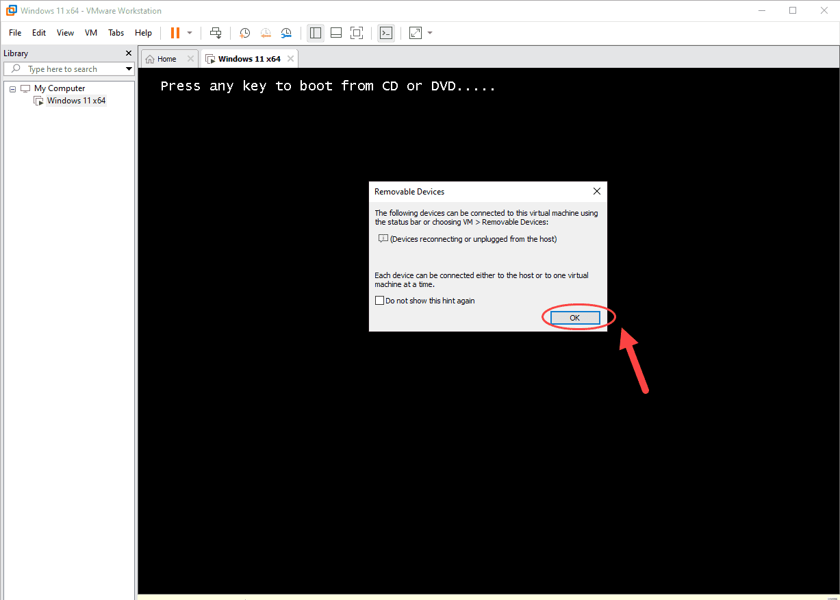 ساخت یک ماشین مجازی (Virtual Machine) و نصب ویندوز 11 بر روی آن، در نرم افزار VMware Workstation