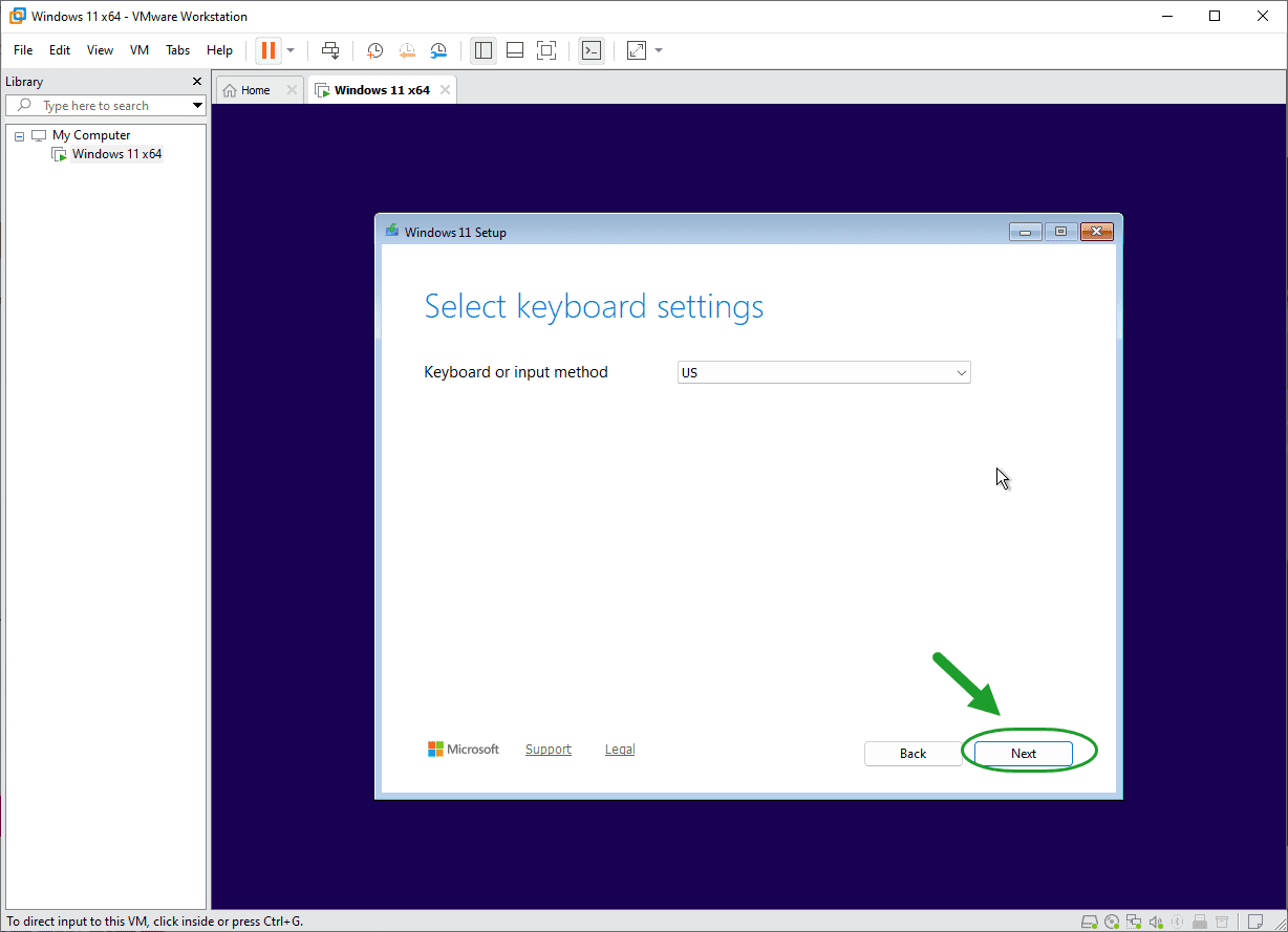 ساخت یک ماشین مجازی (Virtual Machine) و نصب ویندوز 11 بر روی آن، در نرم افزار VMware Workstation