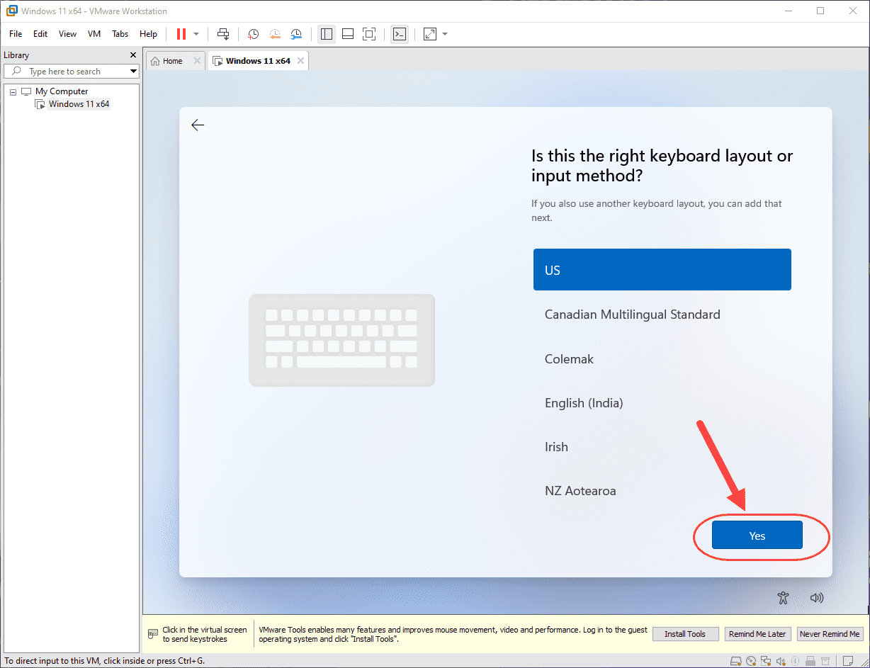 ساخت یک ماشین مجازی (Virtual Machine) و نصب ویندوز 11 بر روی آن، در نرم افزار VMware Workstation