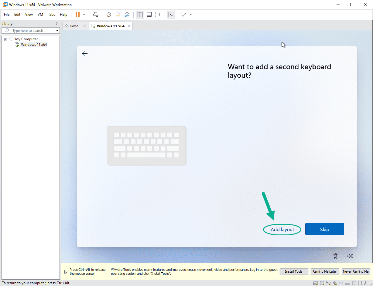 ساخت یک ماشین مجازی (Virtual Machine) و نصب ویندوز 11 بر روی آن، در نرم افزار VMware Workstation