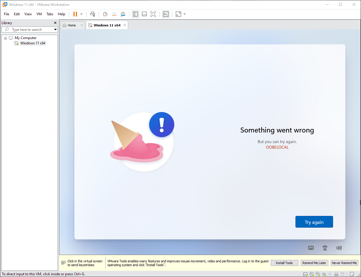 ساخت یک ماشین مجازی (Virtual Machine) و نصب ویندوز 11 بر روی آن، در نرم افزار VMware Workstation