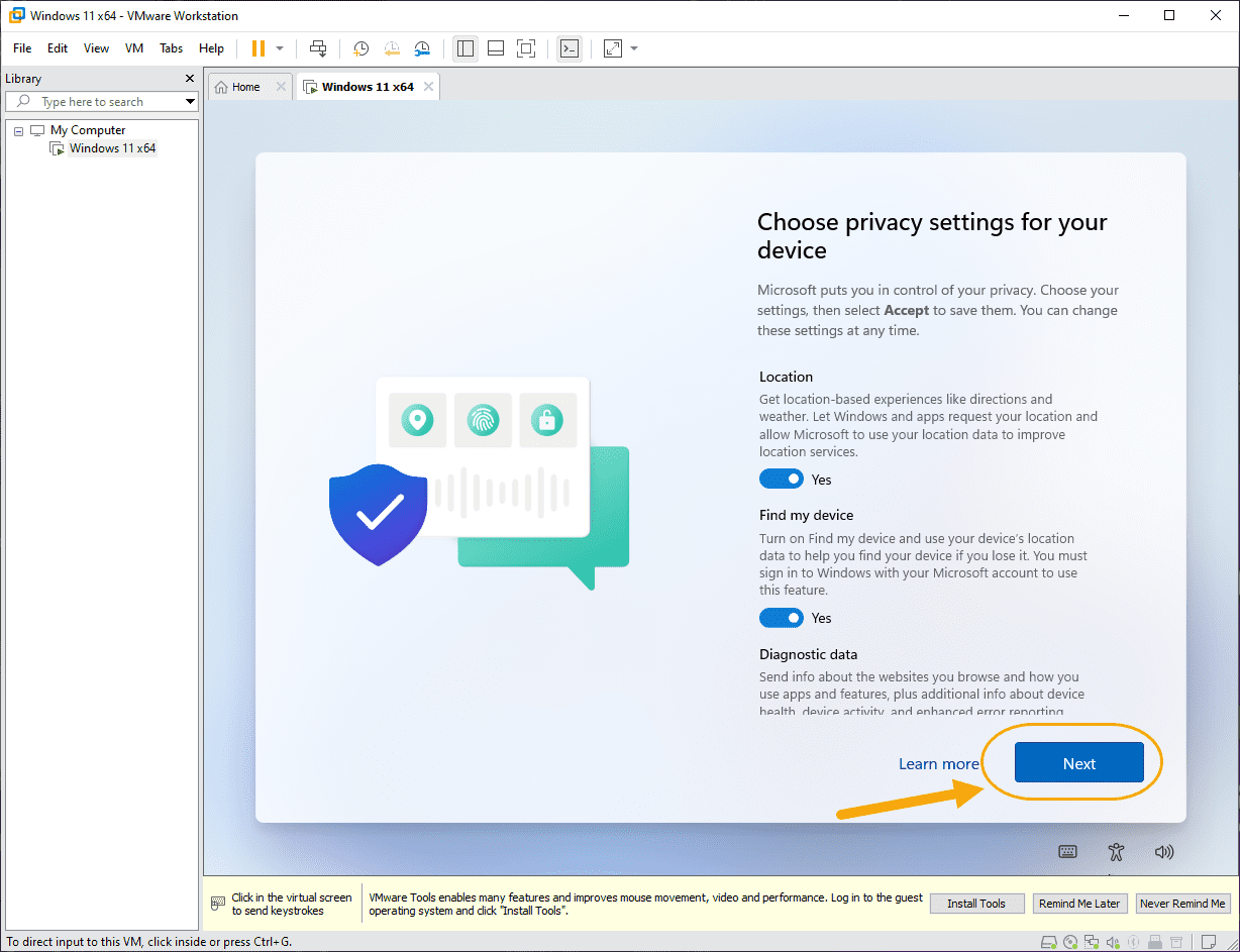ساخت یک ماشین مجازی (Virtual Machine) و نصب ویندوز 11 بر روی آن، در نرم افزار VMware Workstation