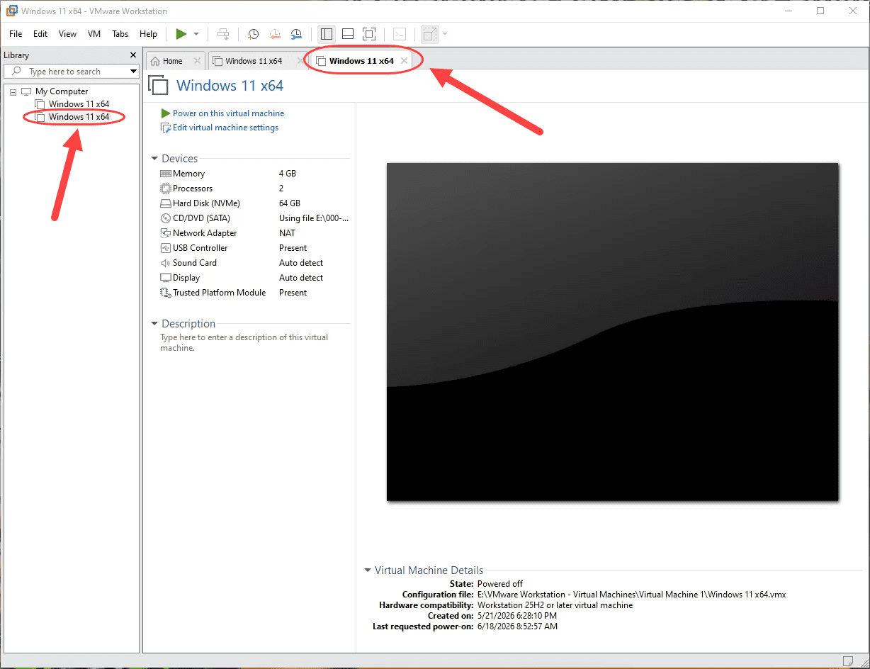 جابجا کردن محل قرارگیری فایل های یک ماشین مجازی (Virtual Machine)، در نرم افزار VMware Workstation