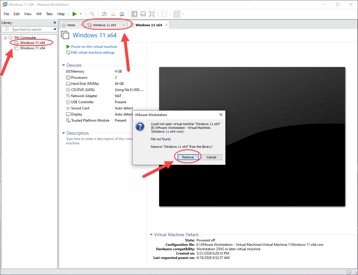 جابجا کردن محل قرارگیری فایل های یک ماشین مجازی (Virtual Machine)، در نرم افزار VMware Workstation