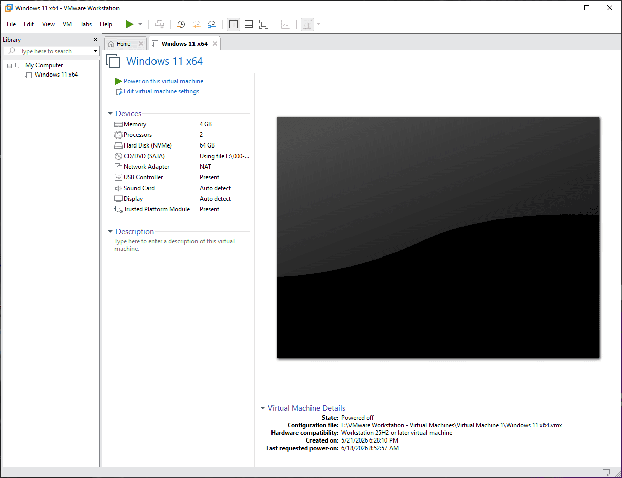 جابجا کردن محل قرارگیری فایل های یک ماشین مجازی (Virtual Machine)، در نرم افزار VMware Workstation