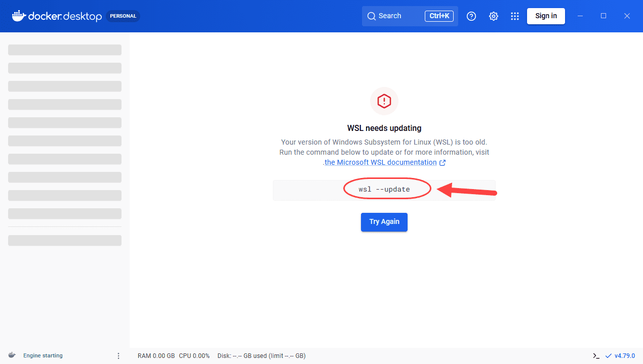 نصب Docker (نسخه Docker Desktop)