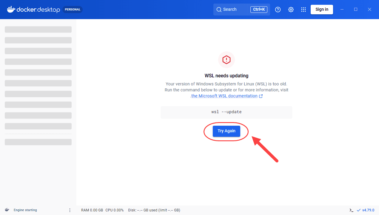 نصب Docker (نسخه Docker Desktop)