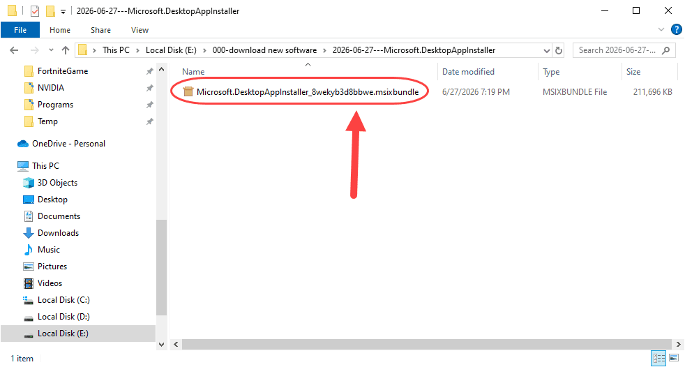 برطرف کردن مشکل ناشناخته بودن دستور winget ، در خط فرمان ویندوز (Windows Command Prompt)