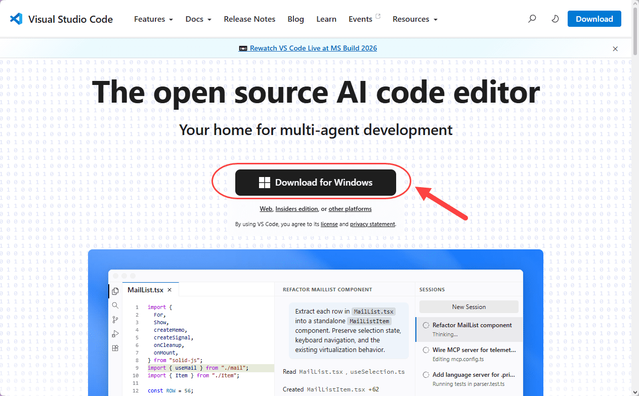 نصب Visual Studio Code