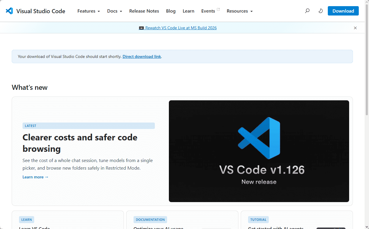 نصب Visual Studio Code