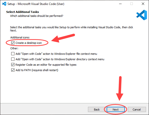 نصب Visual Studio Code