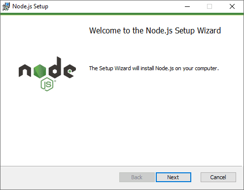 نصب Node.js ، بر روی ویندوز