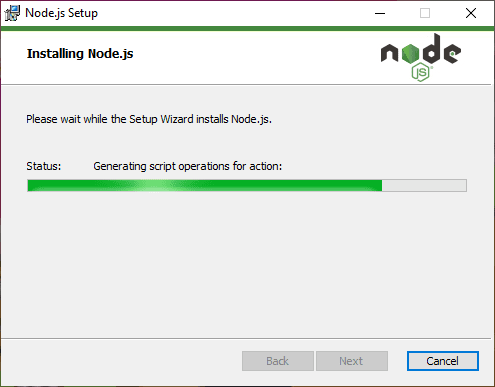 نصب Node.js ، بر روی ویندوز
