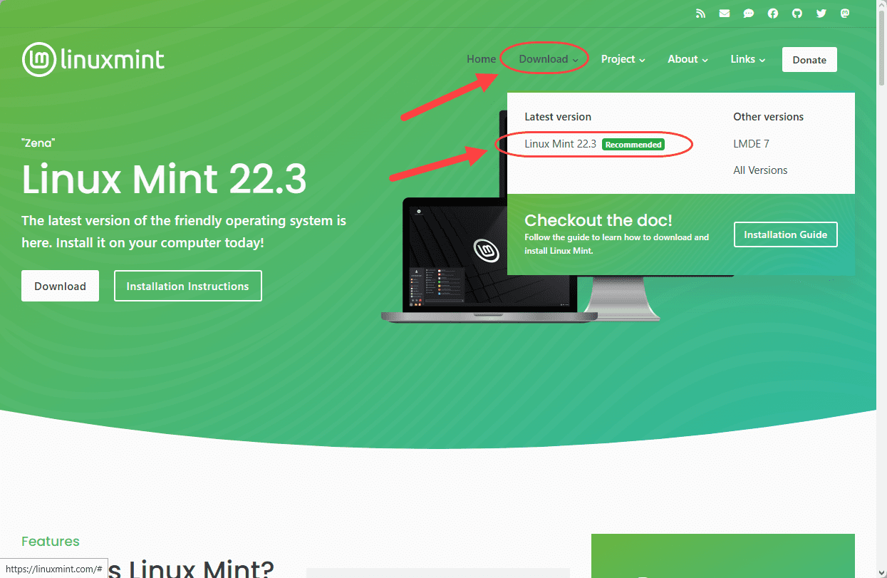 ساخت یک ماشین مجازی (Virtual Machine) و نصب لینوکس (نسخه Linux Mint 22.3 - Cinnamon Edition) بر روی آن، در نرم افزار VMware Workstation