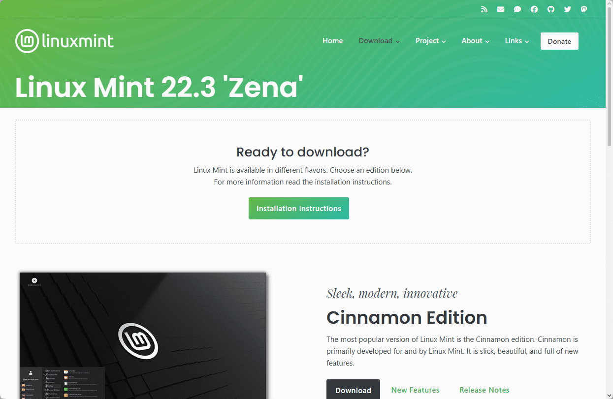 ساخت یک ماشین مجازی (Virtual Machine) و نصب لینوکس (نسخه Linux Mint 22.3 - Cinnamon Edition) بر روی آن، در نرم افزار VMware Workstation