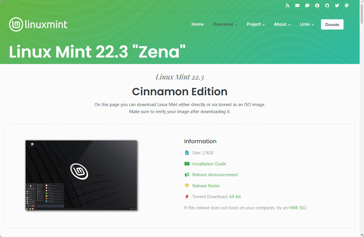ساخت یک ماشین مجازی (Virtual Machine) و نصب لینوکس (نسخه Linux Mint 22.3 - Cinnamon Edition) بر روی آن، در نرم افزار VMware Workstation