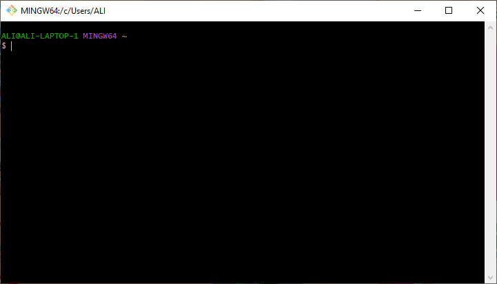 استفاده از Git Bash برای اجرای دستورات مربوط به Git و تفاوت آن با خط فرمان ویندوز (CMD)، در Git