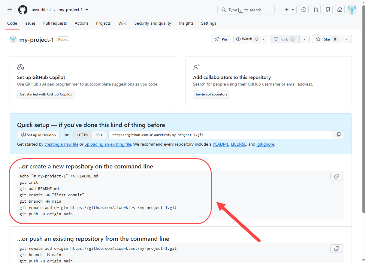 ساخت یک مخزن (Repository) کاملا خالی (بدون هیچ فایلی)، در GitHub