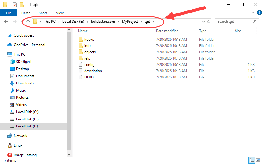 ساخت یک مخزن (Repository) در کامپیوتر شخصی خود و ساخت یک فایل README.md برای آن و ارسال (push کردن) آن به مخزن (Repository) درون GitHub ، در GitHub
