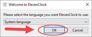 نرم افزار ElevenClock ، برای نمایش ساعت و تاریخ با ظاهر و ویژگی های دلخواه، در موقعیتی دلخواه از صفحه ویندوز (جدا از ساعت اصلی ویندوز)
