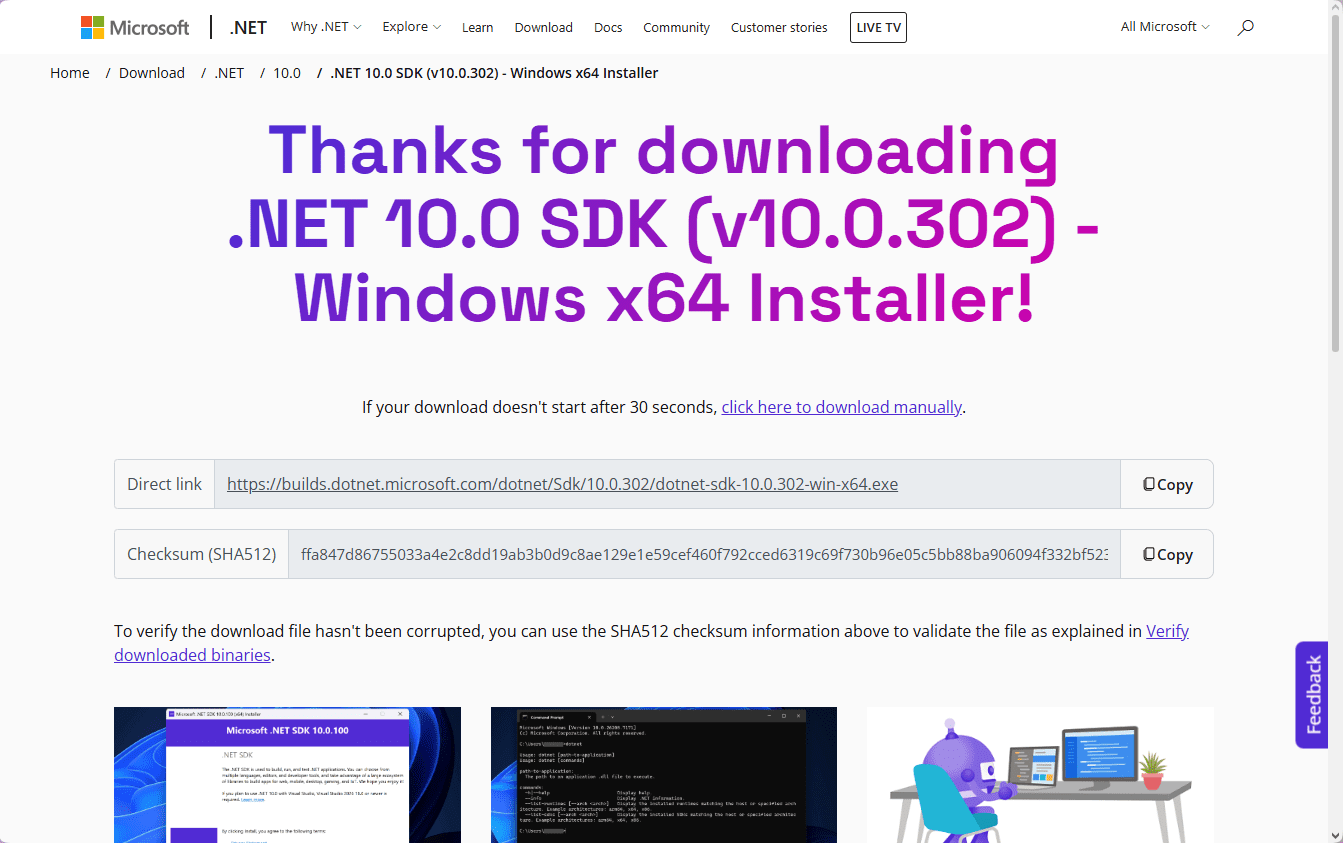 نصب NET. برای ویندوز