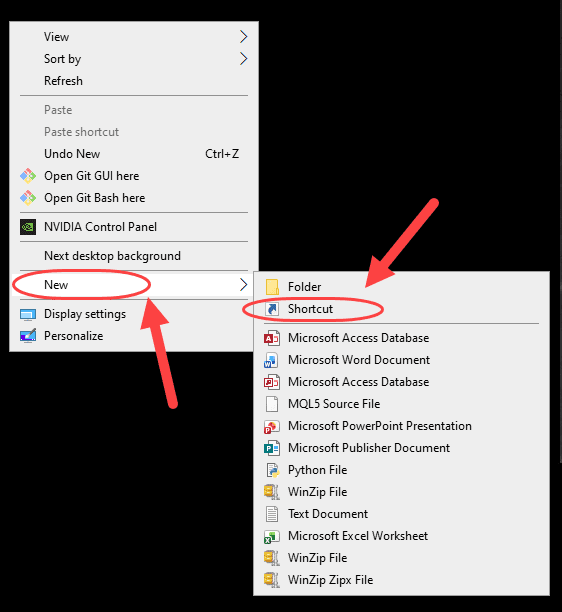 ساخت یک Shortcut که با کلیک بر روی آن، ویندوز به حالت Hibernate برود، در ویندوز (Windows)