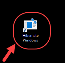 ساخت یک Shortcut که با کلیک بر روی آن، ویندوز به حالت Hibernate برود، در ویندوز (Windows)